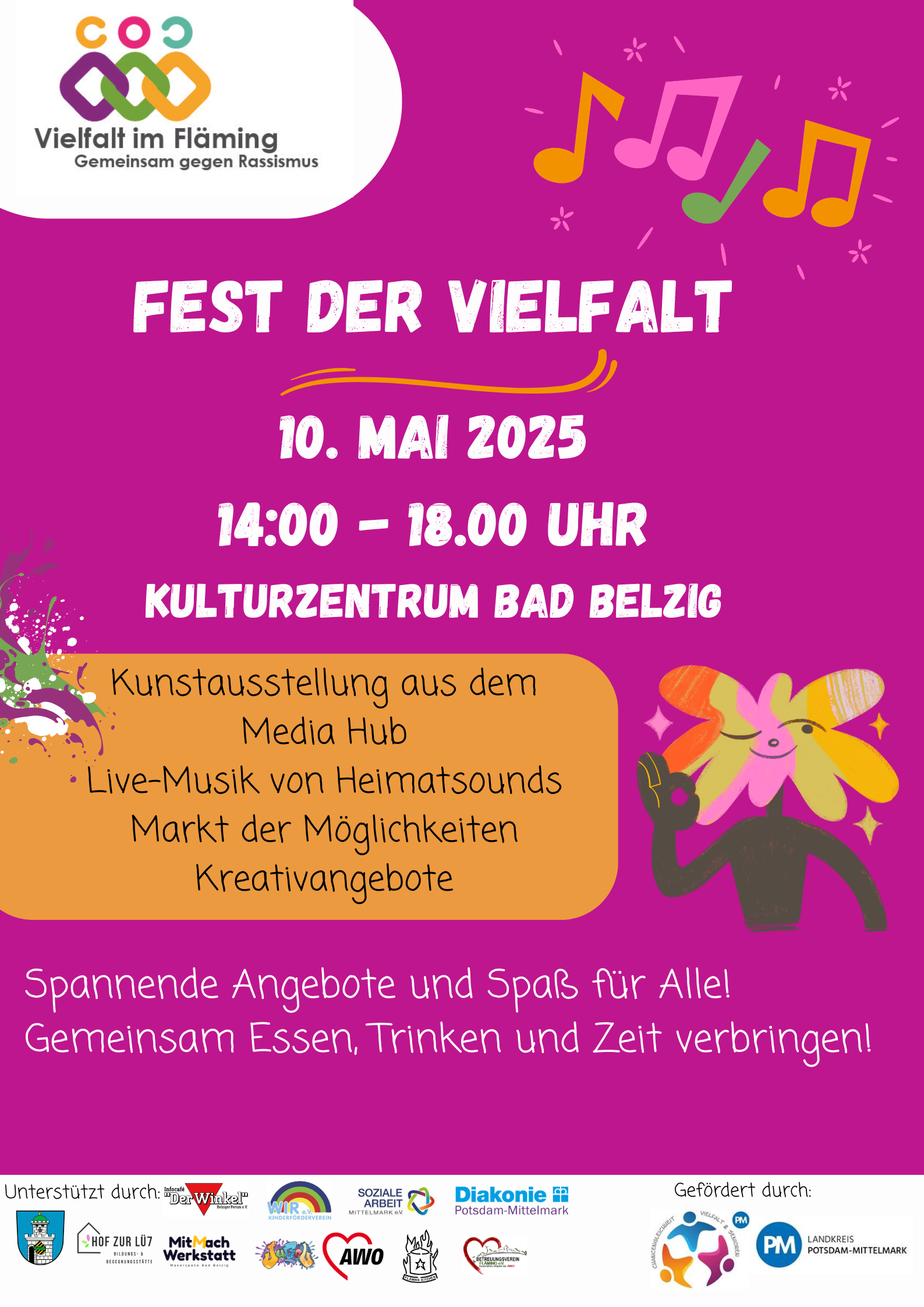 Fest der Vielfalt am 10.Mai
